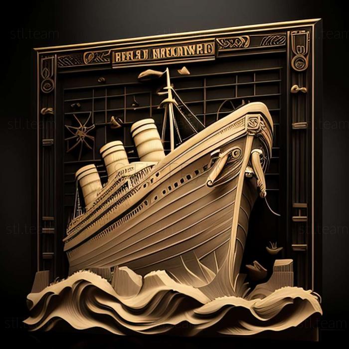 3D model Titanic  Honor and Glory game (STL)